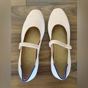 Rothy's OG Square Mary Jane Flats in Bubbly Pink